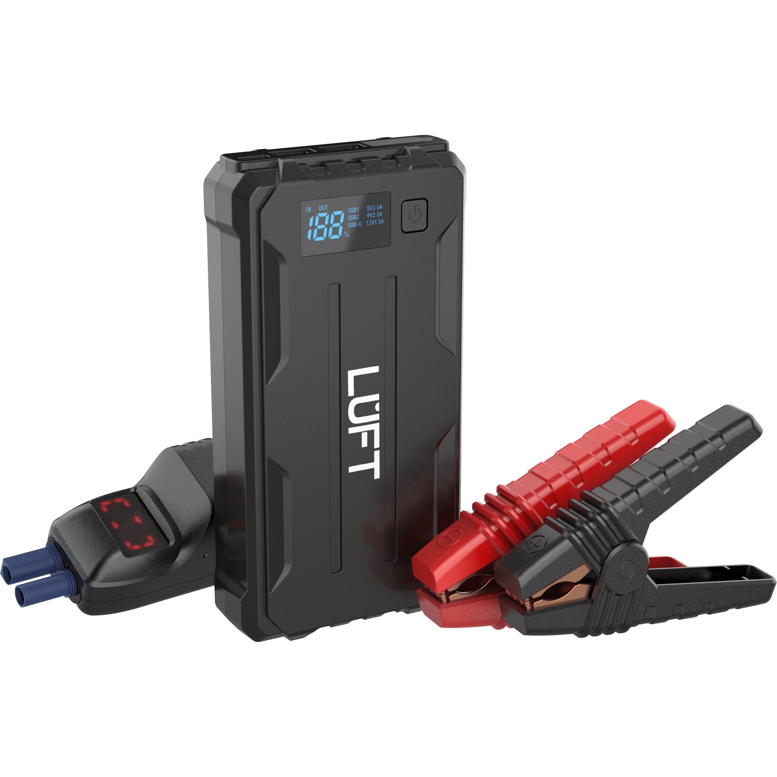 LUFT-JPQ ジャンプスターター 12V専用 10400mAh LUFT 1個 LUFT-JPQ 7,738円