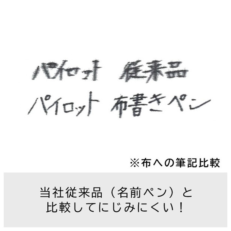 MNN-12M-B 布書きペン タフウォッシュ 太字 パイロット 油性ゲルインキ