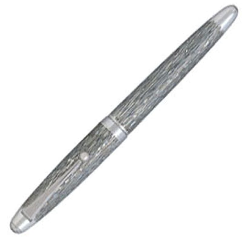 PILOT パイロット 万年筆 スターリングシルバー 14K-585 M 富士山