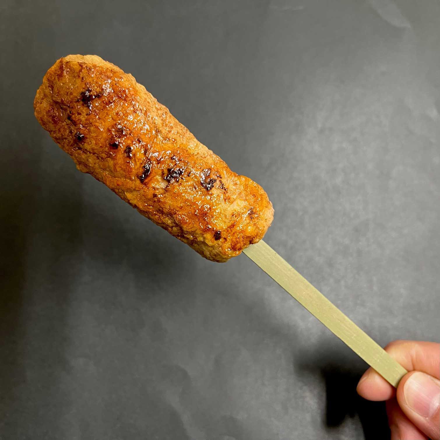 つくね 食品サンプル「焼き鳥シリーズ」 イムラサンプル 全長18cm