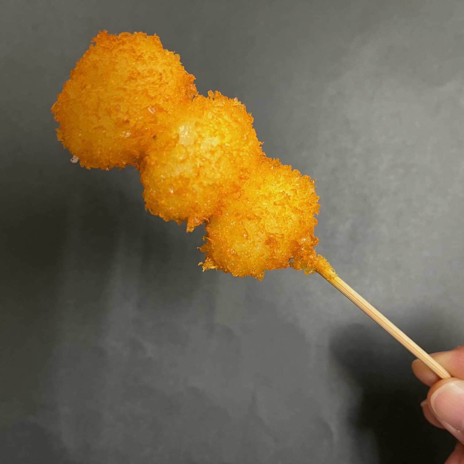 うずら串カツ(うずら卵) 食品サンプル「串かつシリーズ」 イムラ