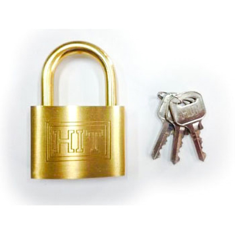 3300-60 シリンダー南京錠 ツチノ キー式 真鍮 - 【通販モノタロウ】