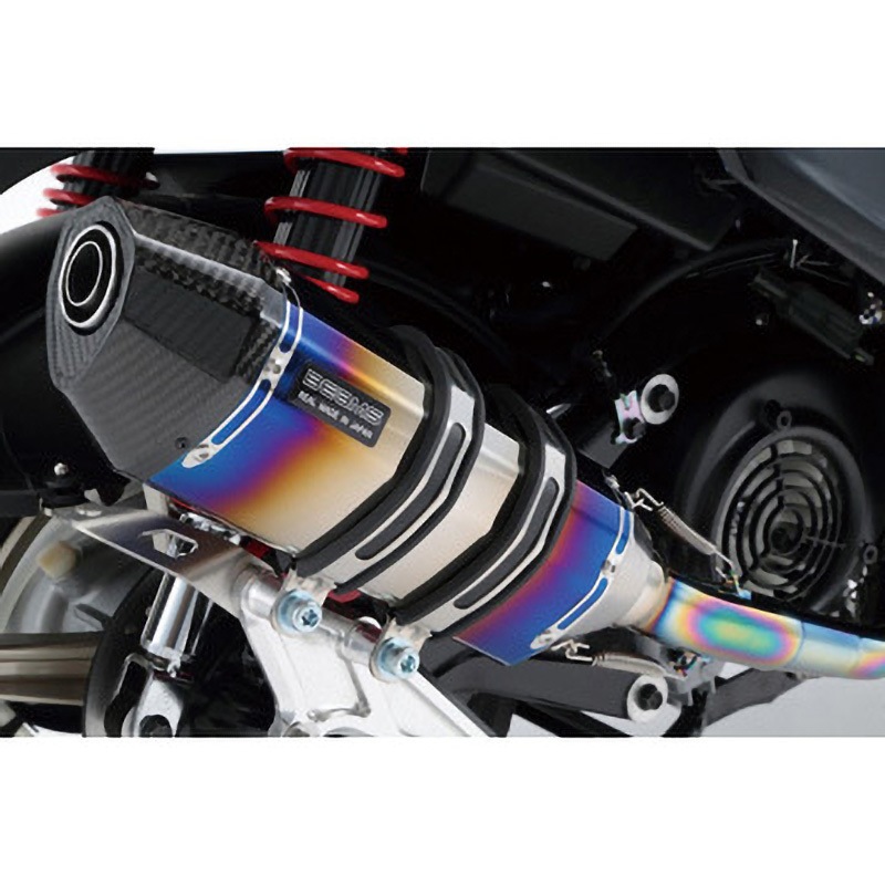 K*O様 【美品】ビームス CORSA-EVOⅡ ヒートチタンサイレンサー G220-65-001 CORSA-EVOⅡ ヒートチタンサイレンサー 政府認証 1個