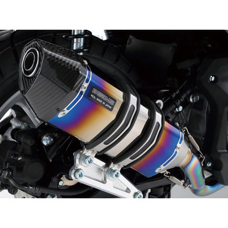 G244-65-001 CORSA-EVOⅡ ヒートチタンサイレンサー 政府認証 1個 BEAMS(ビームス) 【通販モノタロウ】