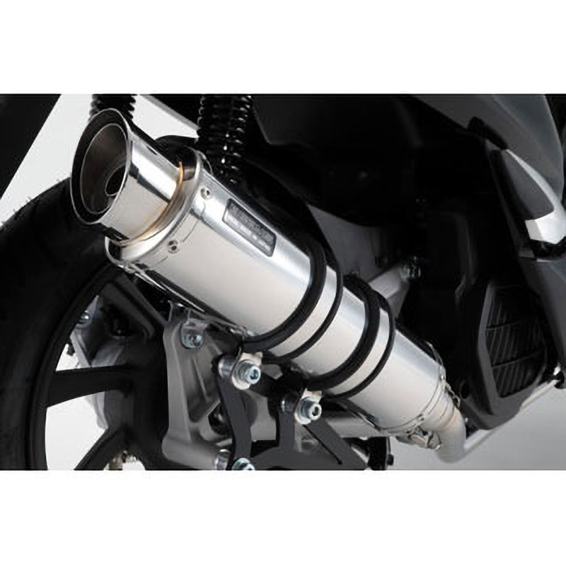 BEAMS マフラー ステンレス製 B144-53-008 R-EVO ステンレスサイレンサー PCX 後期モデル 1個