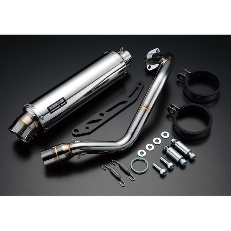 cb400sf BMS-R マフラー チタン　焼き色 cb400sf BMS-R マフラー チタン焼き色