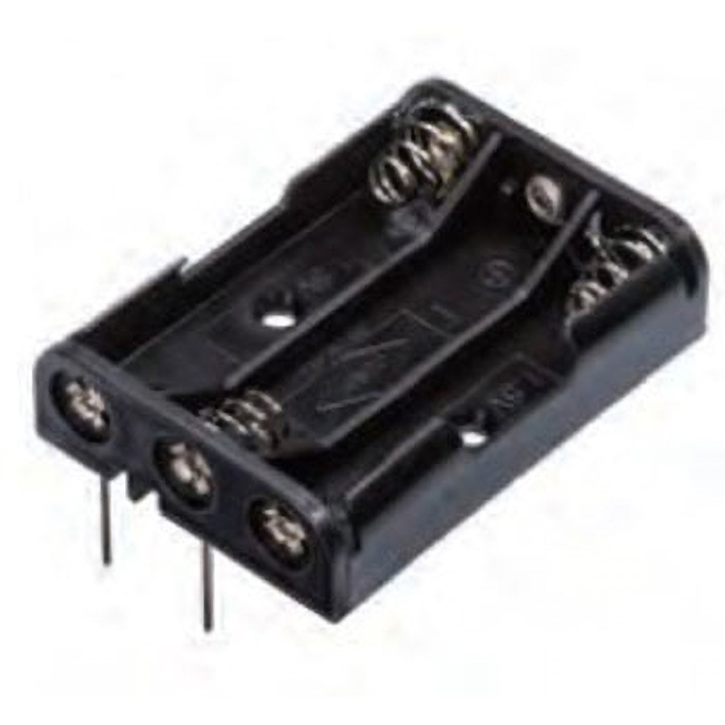SN4-3PC ピン付 電池ホルダー SN・MP-PCシリーズ 1個 タカチ電機工業