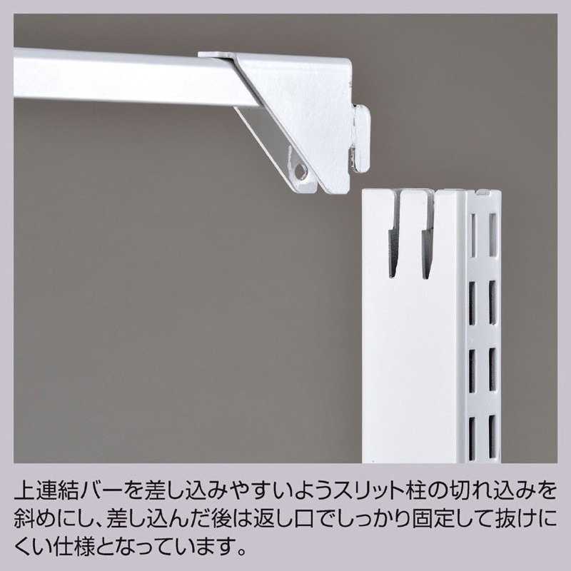1201-16096 ゴンドラ什器 BR50 両面 W90cmオープンタイプ 本体 ストア