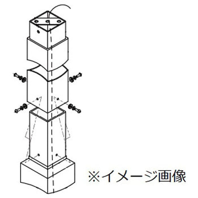 DYDX2611A 街路灯用ポール【受注生産品】 1本 Panasonic(パナソニック) 【通販モノタロウ】 35,737円