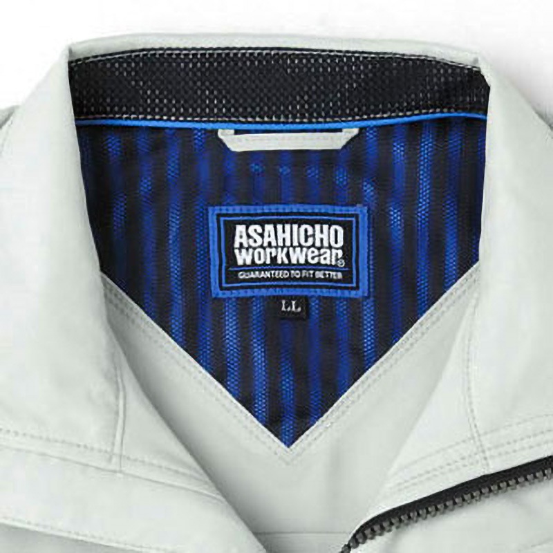 E7604 長袖シャツ E7604 Asahicho(旭蝶繊維) サイズ6L着丈82cm