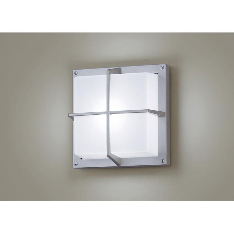 XLGE8006CE1 エクステリア ブラケット Panasonic(パナソニック) Ra83 壁面・天井面取付専用 消費電力7.7W 昼白色 幅250mm高さ250mm  XLGE8006CE1