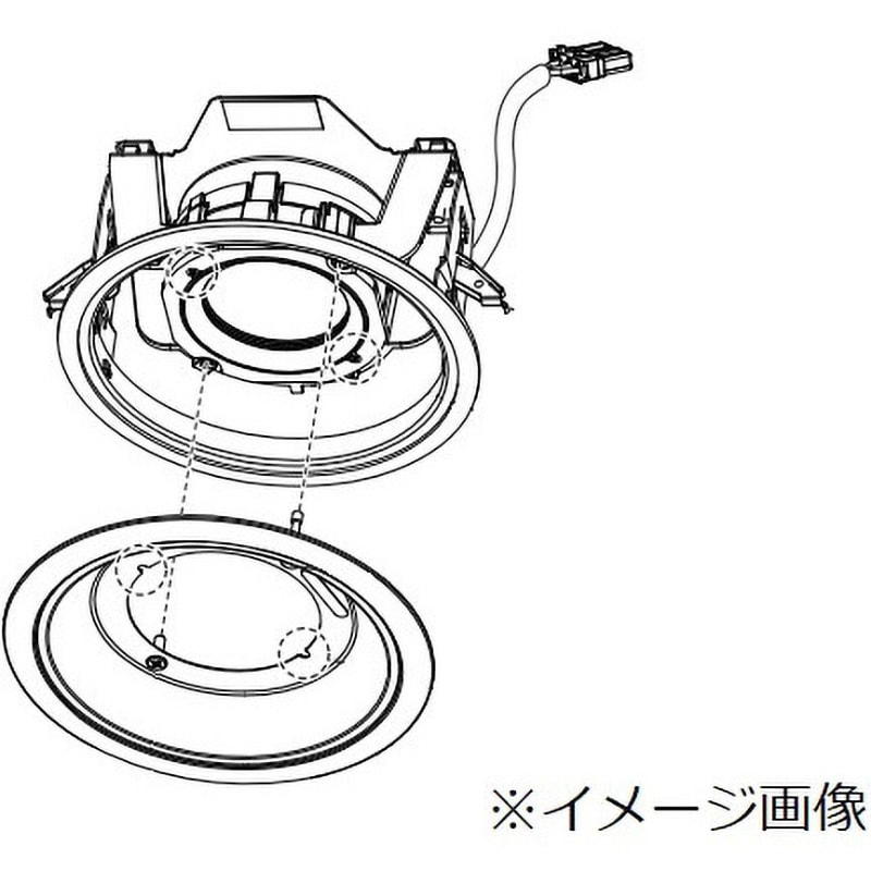 NDW28608W 軒下用LEDダウンライト 本体 1台 パナソニック(Panasonic