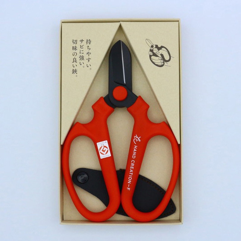 9142 ハンドクリエーションF170黒刃 坂源 切断対象:花 刃長42mm 【通販