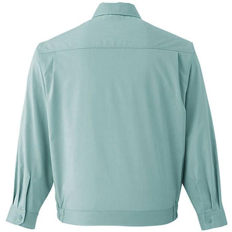 51 長袖ブルゾン 51 Asahicho(旭蝶繊維) ネイビー色 4L着丈73cm