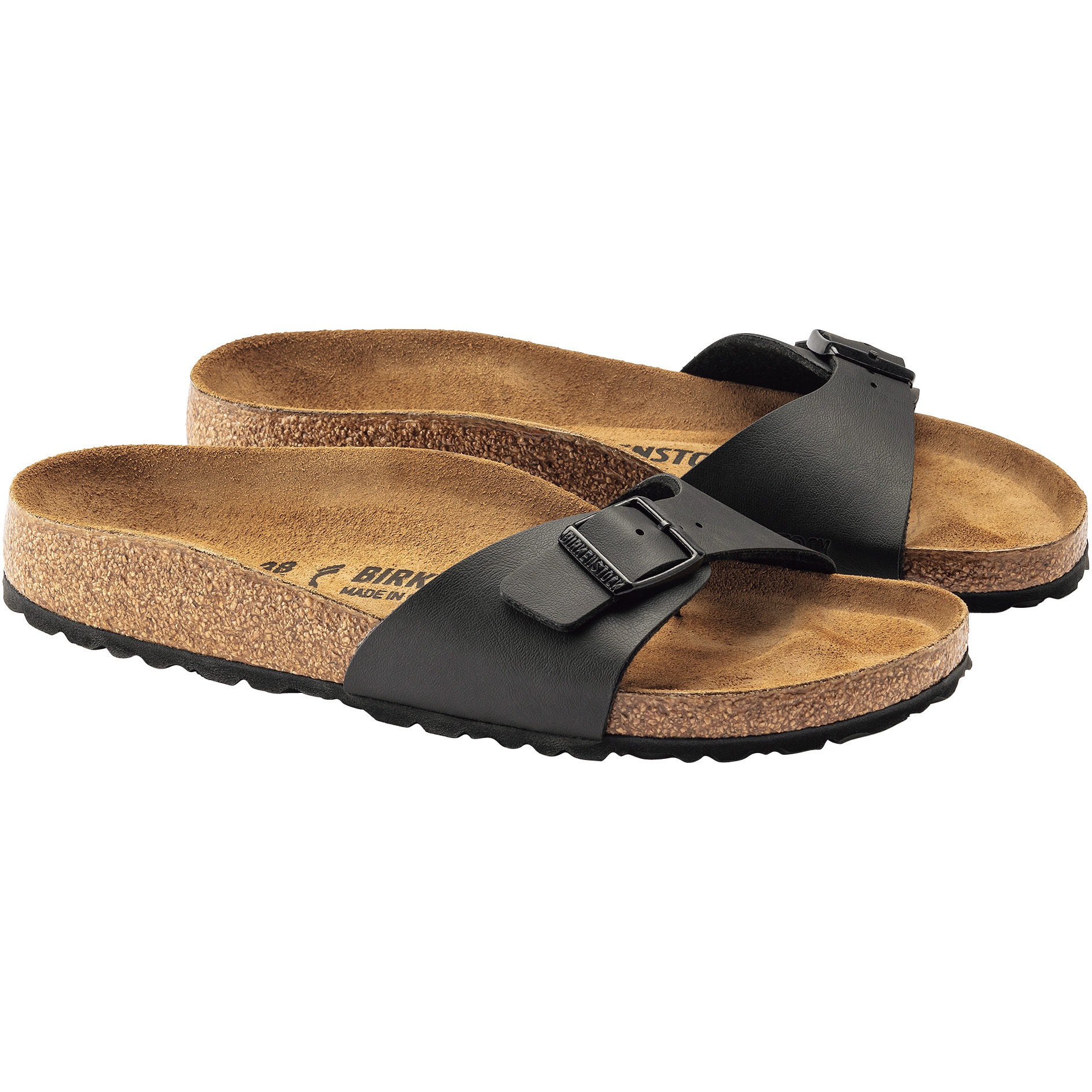 ✨超美品✨【BIRKENSTOCK】Madrid 　コンフォートサンダル 38 国内正規販売店】ビルケンシュトック BIRKENSTOCK レディース