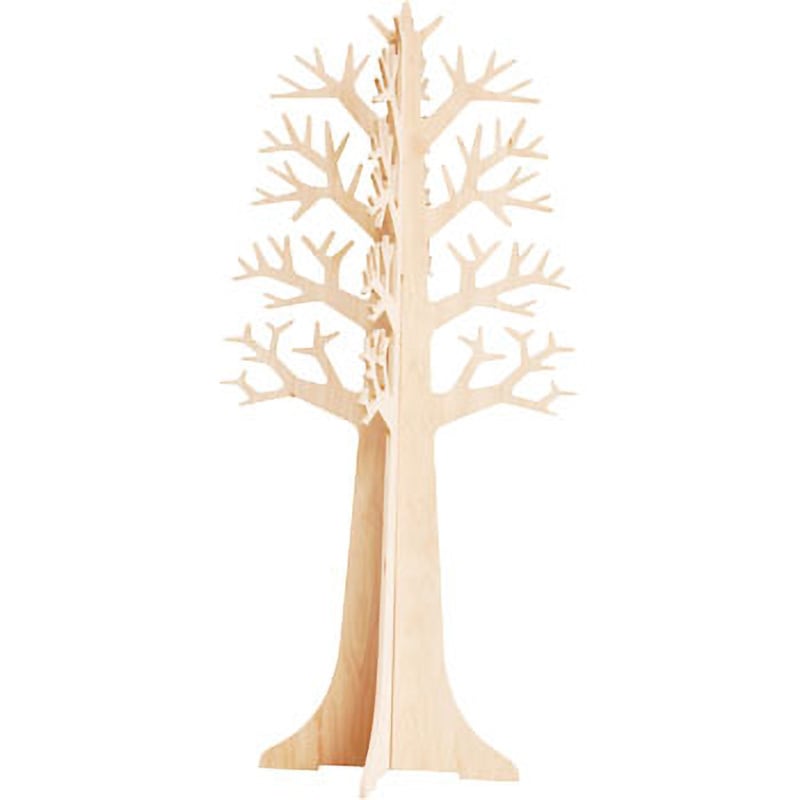 H55901 ツリー ひのき型(無塗装) ハヤノ産業 中サイズ  H55901