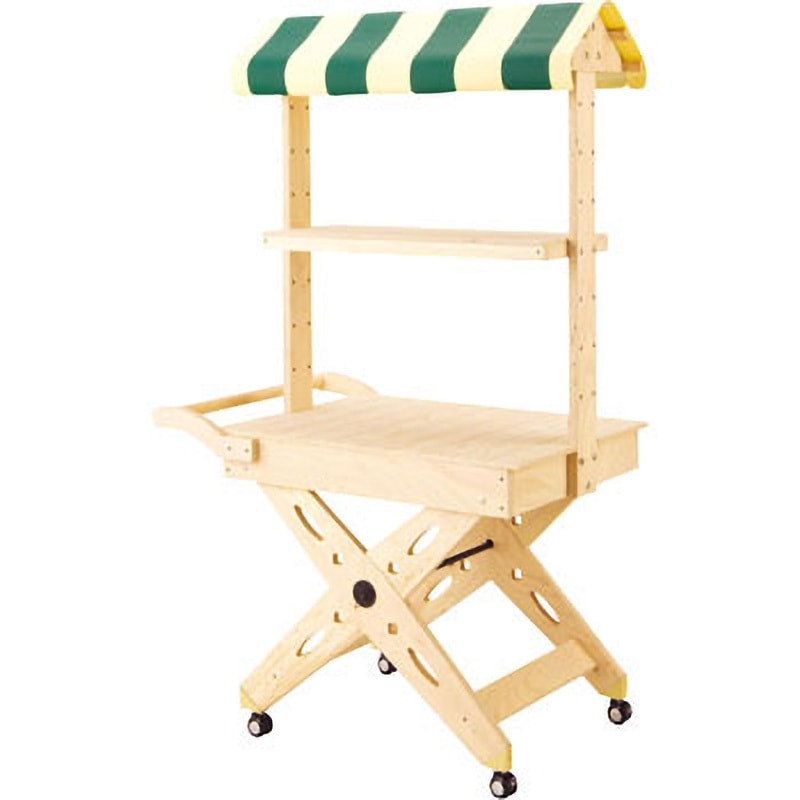 H55952-P プチワゴンショップ スイート(無塗装) ハヤノ産業 高さ165cm  H55952-P