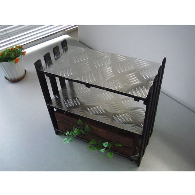 CI490N2 アルミ縞板 アルインコ 2mm厚 幅450mm長さ900mm CI490N2