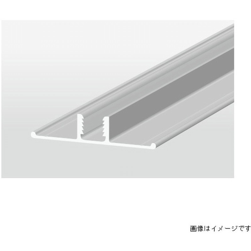 そとかべくん ダブル アルミTジョイナー 東邦シートフレーム ミルキーホワイト色 長さ3000mm 1セット(10本)