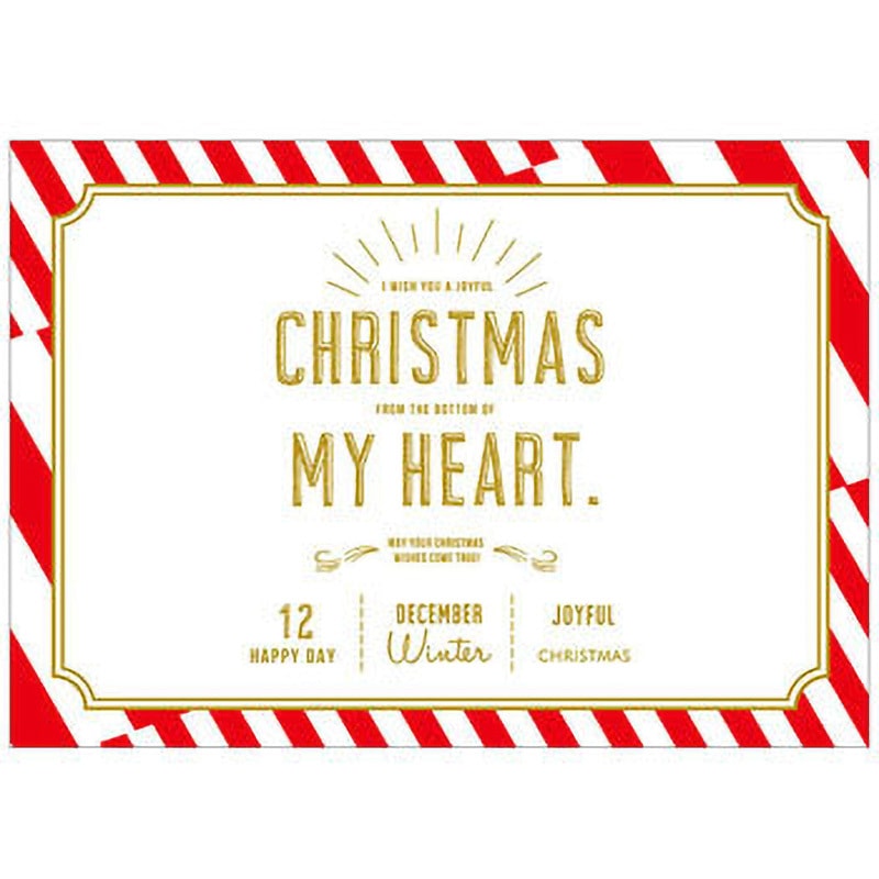 C-1-i-00004 ロゼッタ風フレーム クリスマス ポップ・ポスター おしゃれEXPO サイズB0  C-1-i-00004