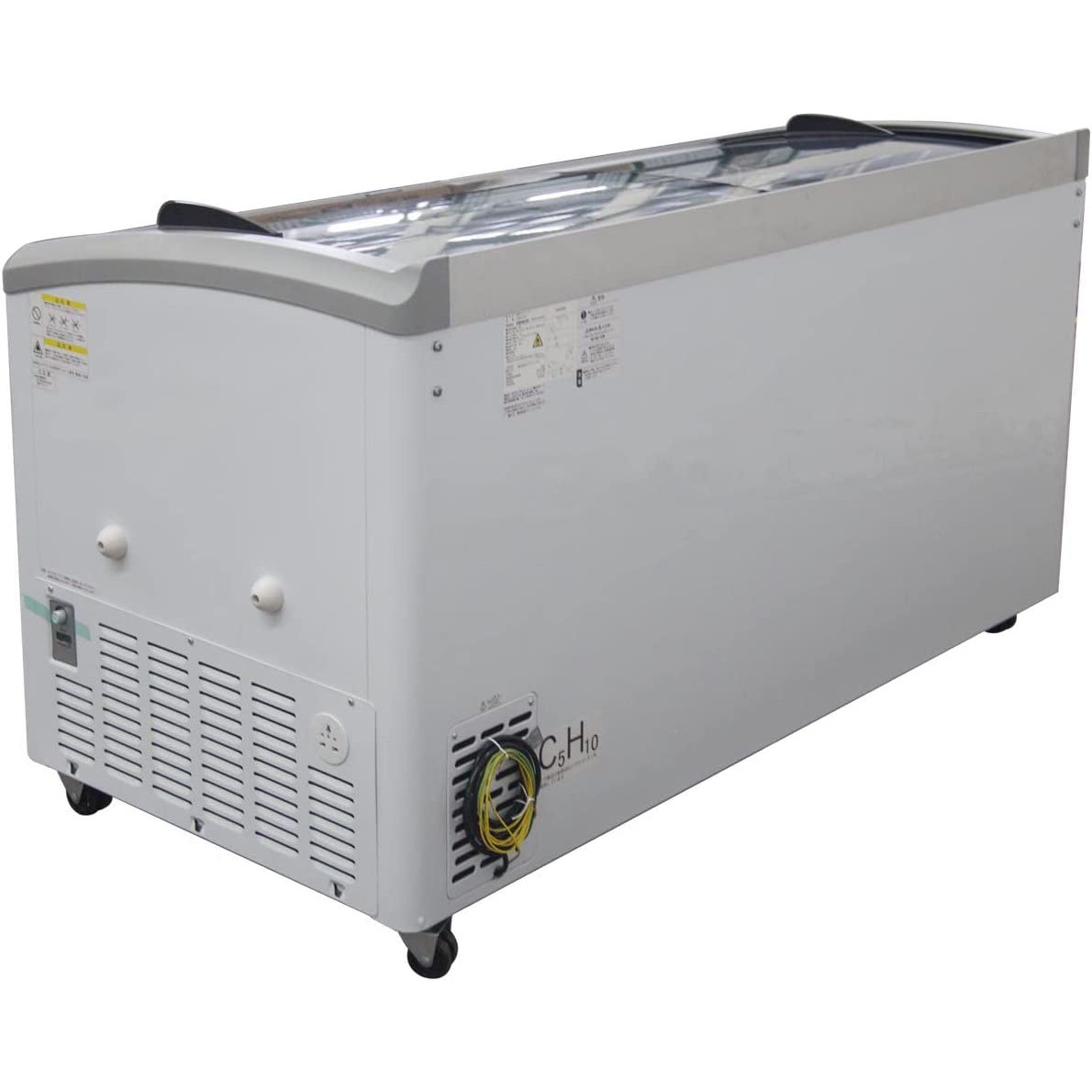 JCMCS‐350L 冷凍ショーケース　ラウンド扉　LED付 JCMCS-350L 業務用 冷凍ショーケース(ラウンド扉)(LED仕様) 1台