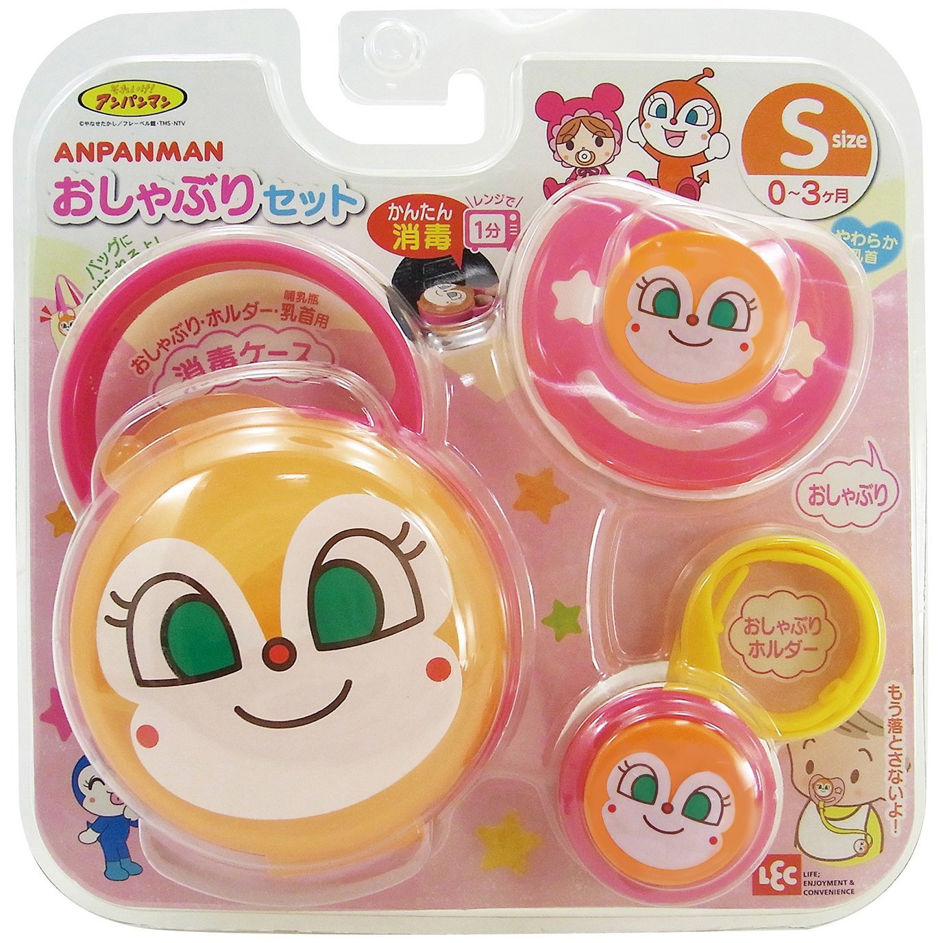 KK-179 おしゃぶりセット(ドキンちゃん) 1セット LEC(レック