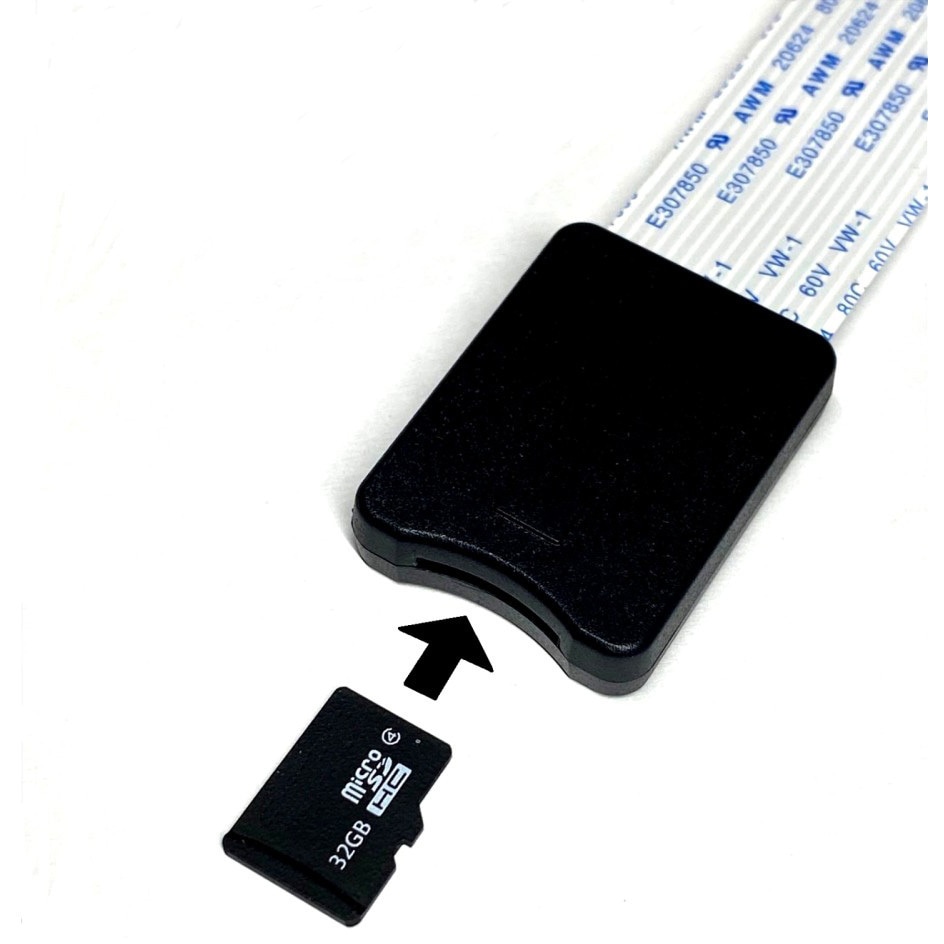 SD-EXT8TF microSDスロット延長ケーブル エスエスエーサービス オス