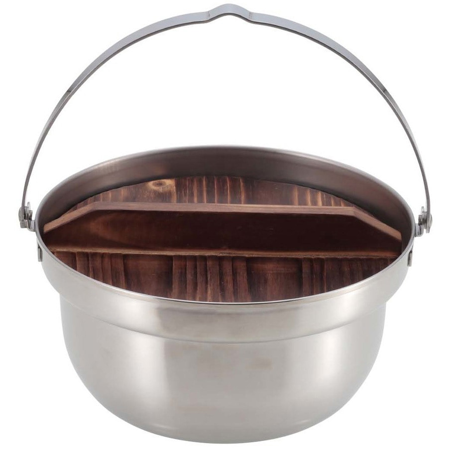 陶器製鍋と木製蓋のセット 陶器製鍋と木製蓋のセット