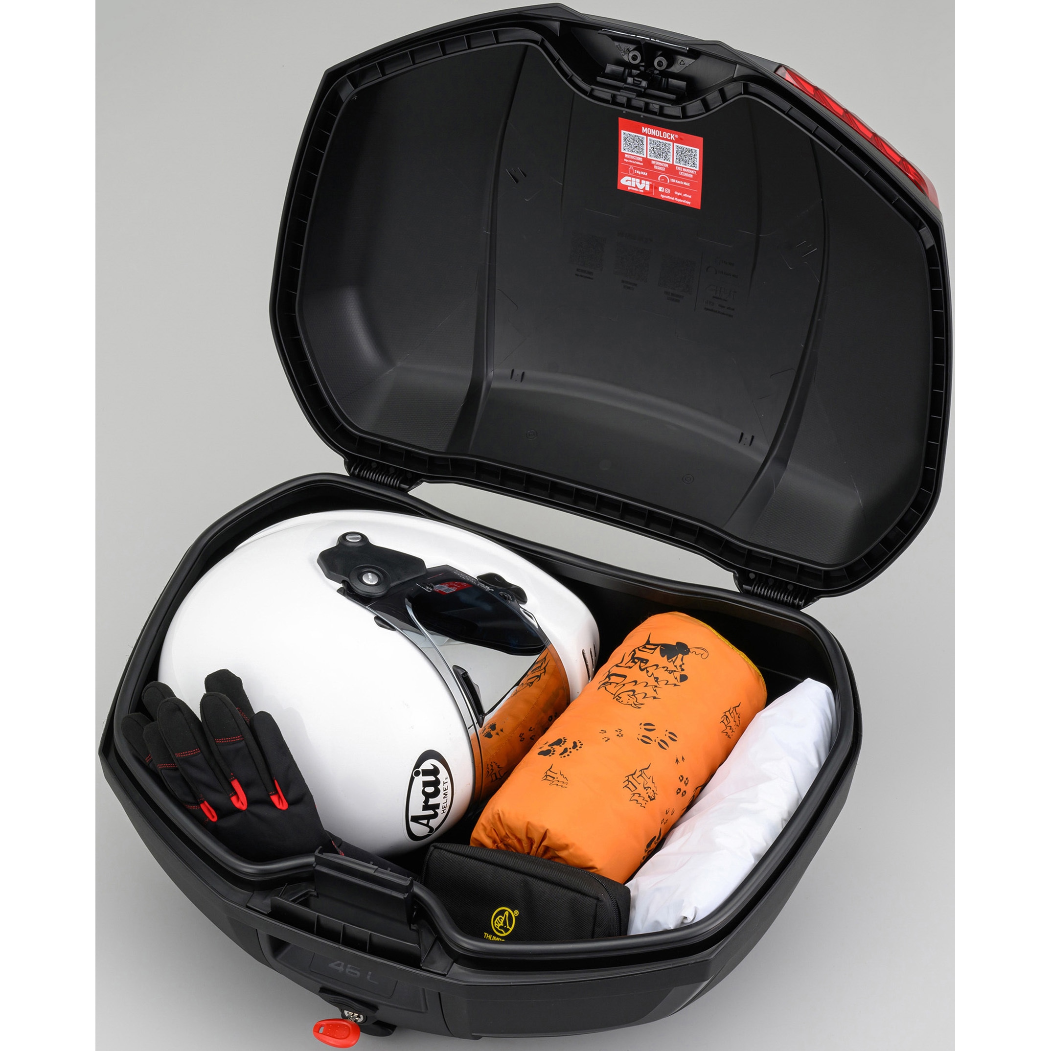 リアボックス GIVI トップケース | バイク バイク用 35L GIVI(ジビ