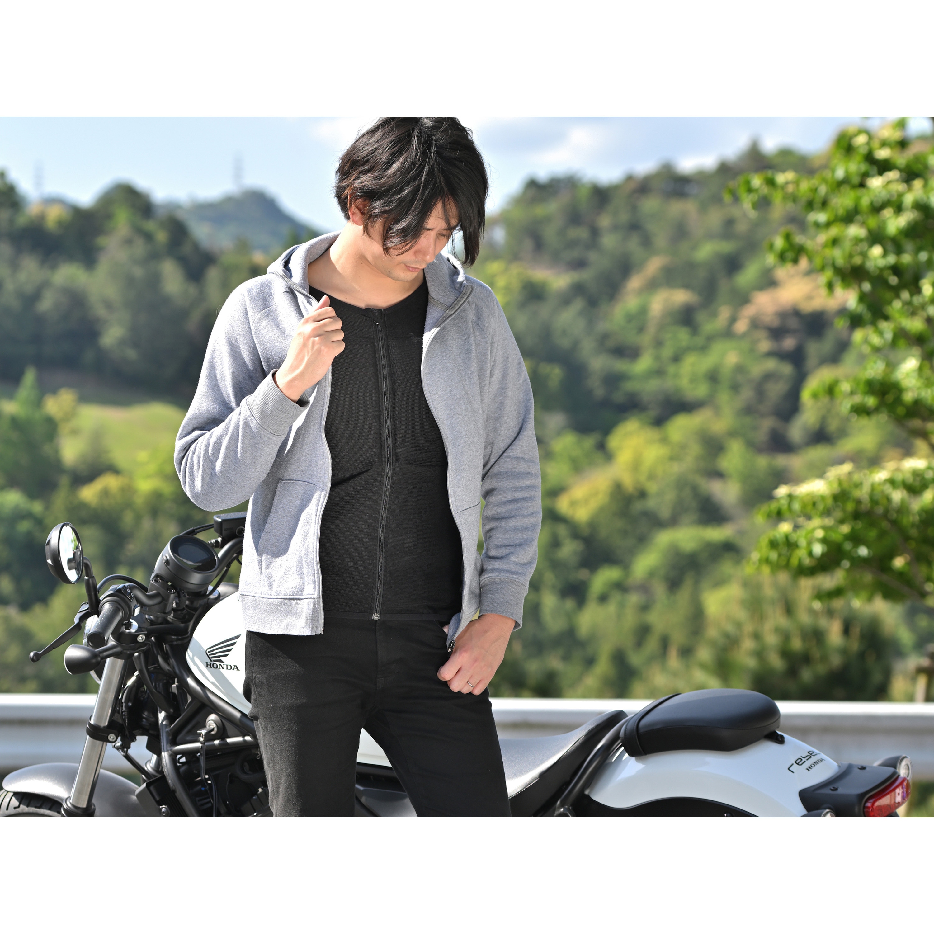 デイトナ バイク プロテクタージャケット DP-002 ブラック Lサイズ中古品