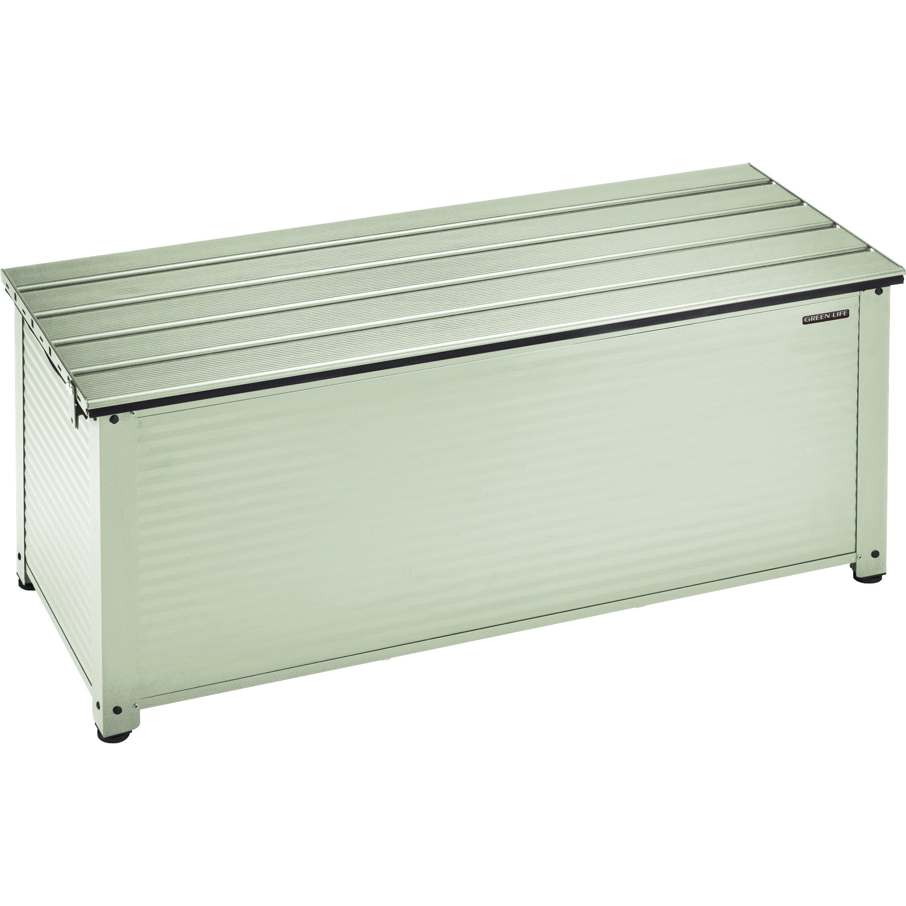 ABS-114P(MTG) アルミベンチストッカー グリーンライフ ミントグリーン