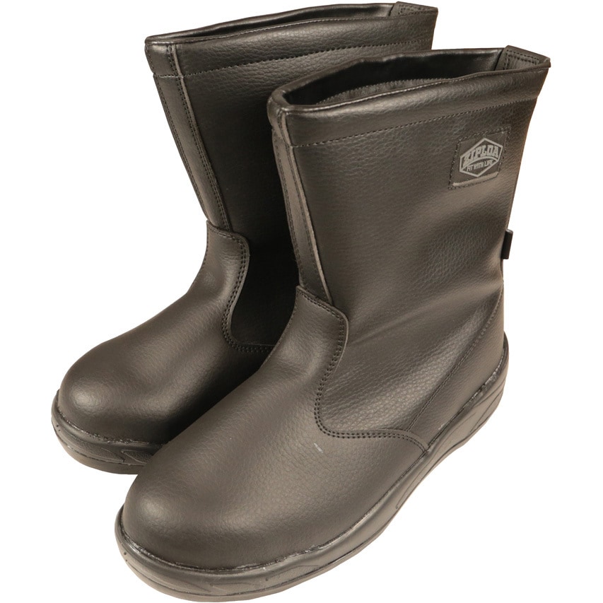 HZ-704 百式半長靴 コーコス信岡 ブラック色 鋼鉄 JSAA-A種規格 サイズ