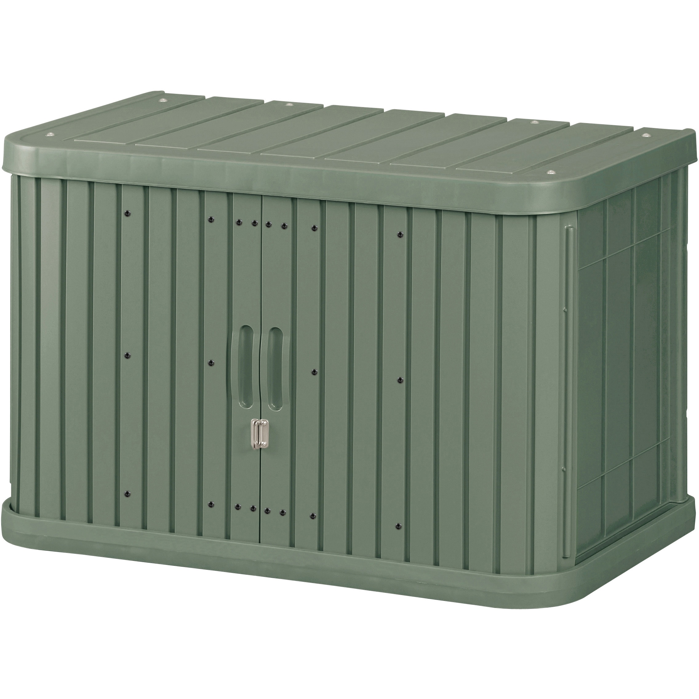 ML-600V ミニロッカー フォレストグリーン アイリスオーヤマ 間口900mm奥行520mm高さ600mm