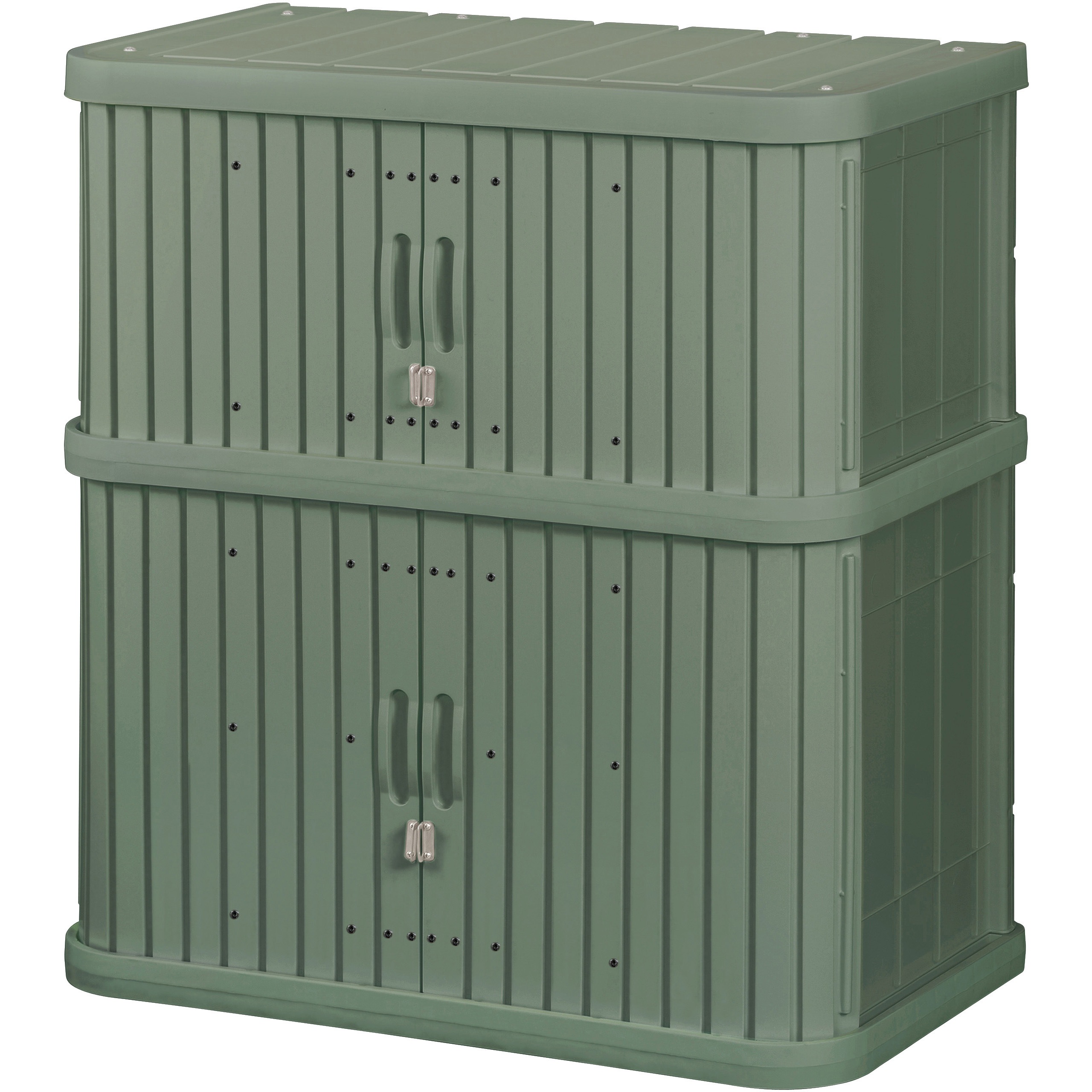 ML-1050V ミニロッカー フォレストグリーン アイリスオーヤマ 間口900mm奥行520mm高さ1000mm  ML-1050V