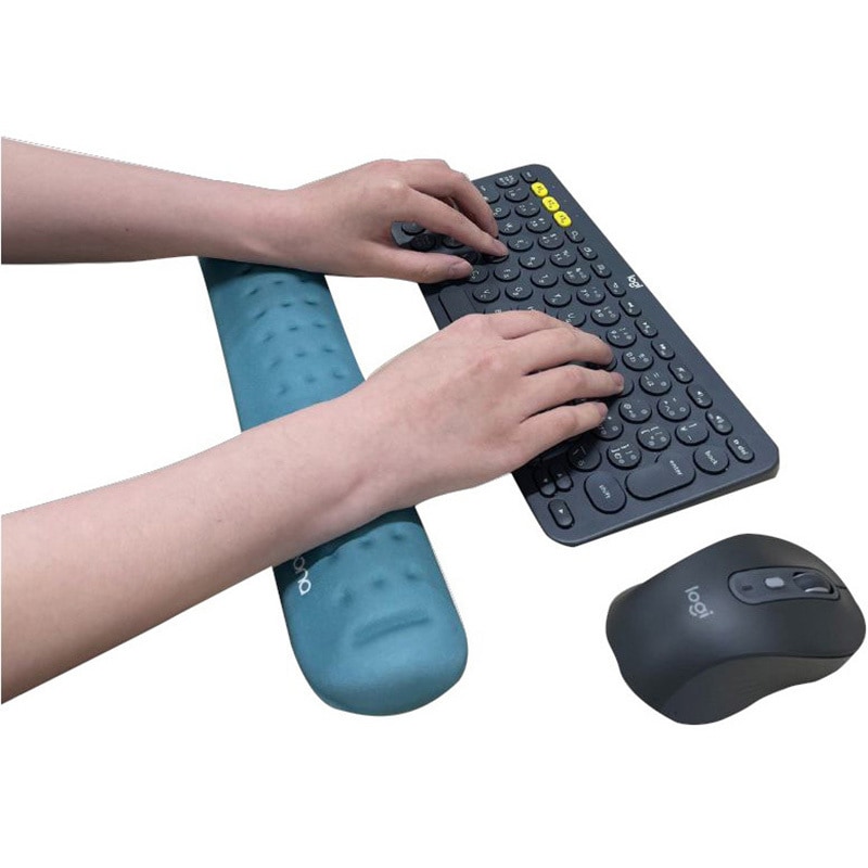 疲れを知らないパッド リストレスト アームレスト 手首クッション ハニカム シリコン マウスパッド キーボードパッド ゴム 疲れ軽減 マウス –  スモールラボ キーボードリストレストパッドと人間工学に基づいたマウスパッド、手首サポートジェルセット、滑り止めラバーベース、タイピングと痛みを和ら