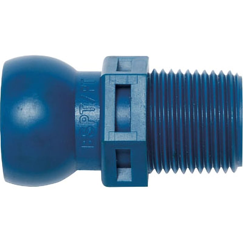 59876 3/8” BSPTコネクター(1/2”システム) 1パック(50本) Loc-Line