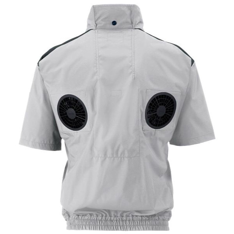 空調服 ND-111Bシルバー/チャコール NSP フルセット品 ND111 | 株式