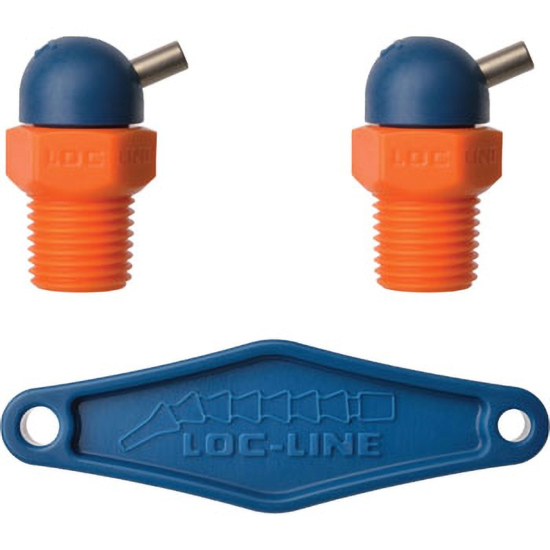 72061 1/4”CT HPTノズル ねじ付 Loc-Line(ロックライン) ねじ寸法1/4" NPT/BSPT 1パック(2個)