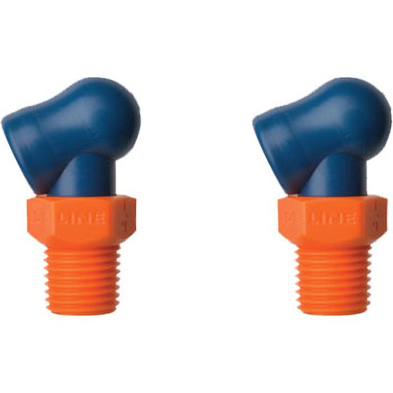 72080 1/4”×R HPTノズル ねじ付 1パック(2個) Loc-Line(ロックライン) 【通販モノタロウ】