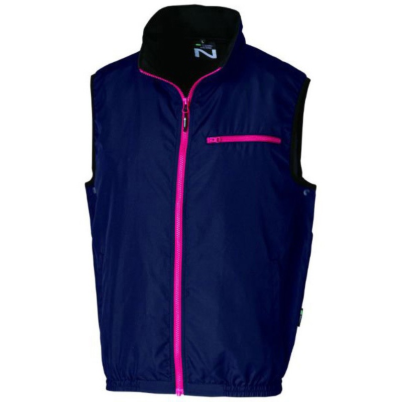 NC-3011/ネイビー×ピンク/5L+SKSP02B Nクールウェア 腰ファン