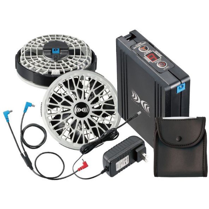 NC-1122/ネイビー/5L+SK23021K50 Nクールウェア 上部ファン(ベスト)+