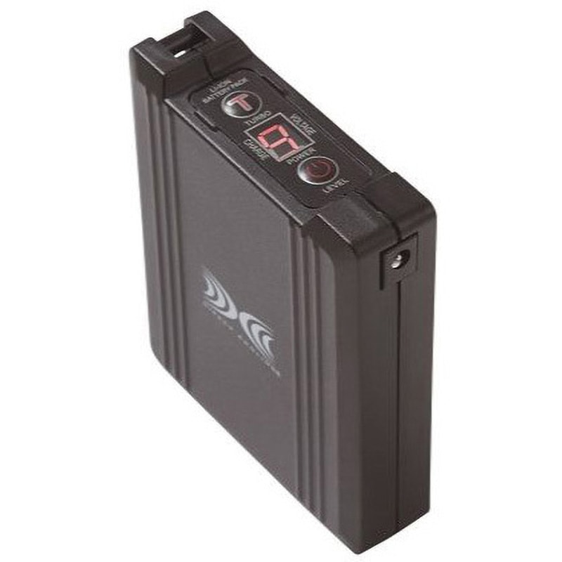 ND-1122/ブルー/2L+SK23021R70 Nクールウェア 上部ファン(半袖)+空調服