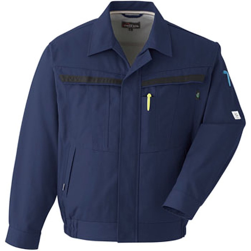 E750 ブルゾン E750 Asahicho(旭蝶繊維) ネイビー色 M着丈64cm