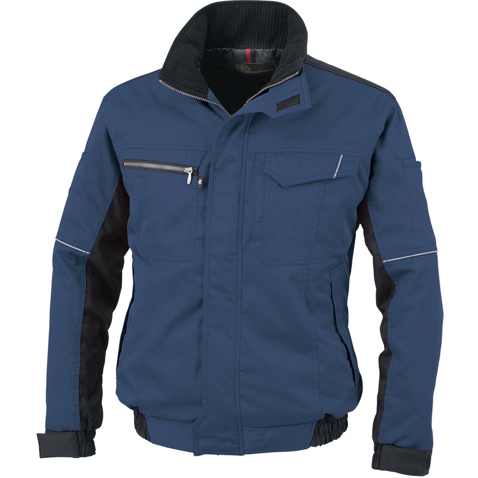 A-4270 エコ・製品制電 防寒ブルゾン コーコス信岡 名入れ可 ネイビー