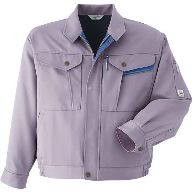 E600 ブルゾン(ノーフォーク) E600 Asahicho(旭蝶繊維) ライラック色 S着丈60cm