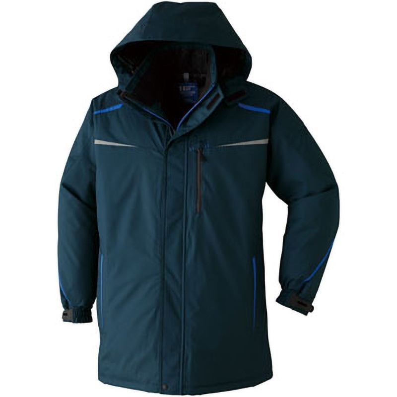 65700 コート 65700 Asahicho(旭蝶繊維) ネイビー色 3L着丈86cm