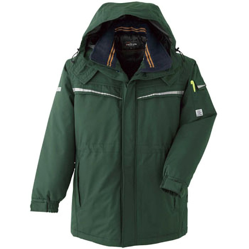 E61100 コート E61100 Asahicho(旭蝶繊維) グリーン色 4L着丈88cm