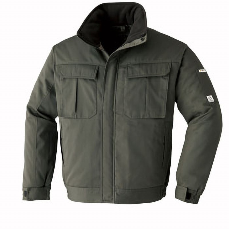 E65300 ブルゾン E65300 Asahicho(旭蝶繊維) アーミーグリーン色 S着丈62cm