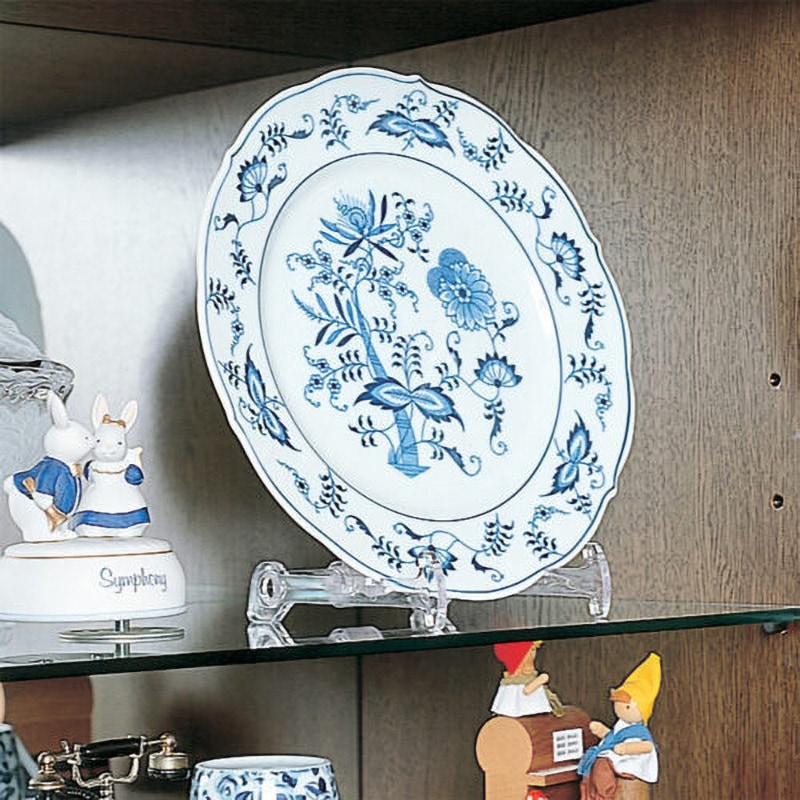 714 絵皿立てスタンド 小 タイガークラウン 幅105mm奥行140mm高さ35mm