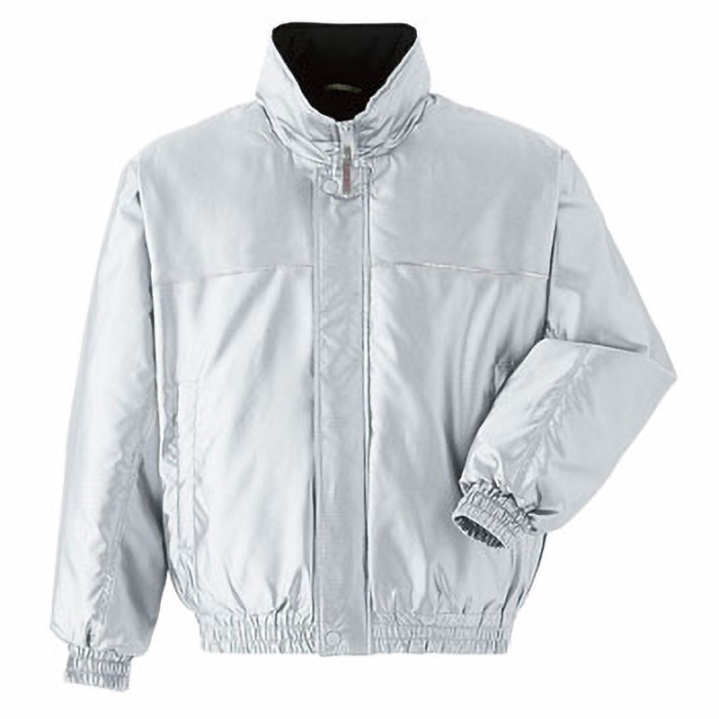 31300 ブルゾン 31300 Asahicho(旭蝶繊維) シルバー色 5L